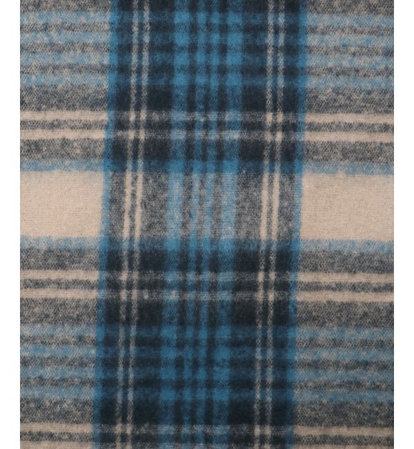  「チェック起毛ストール」|ストール|