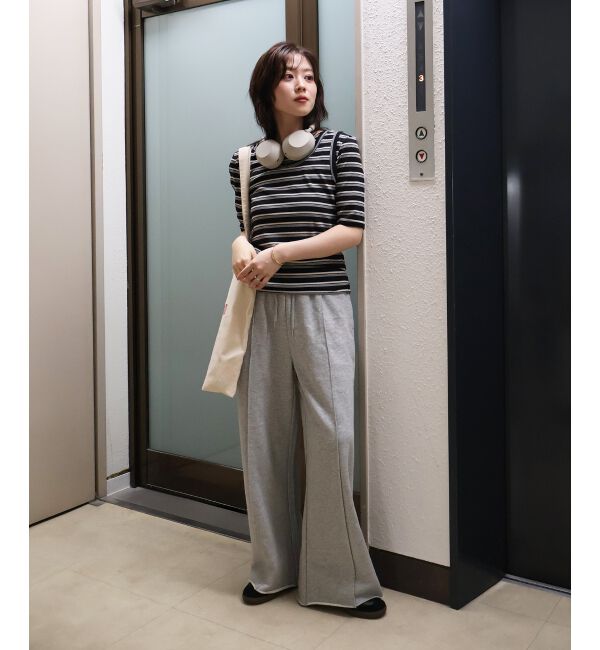  「マルチボーダーリブタンク」|タンクトップ|