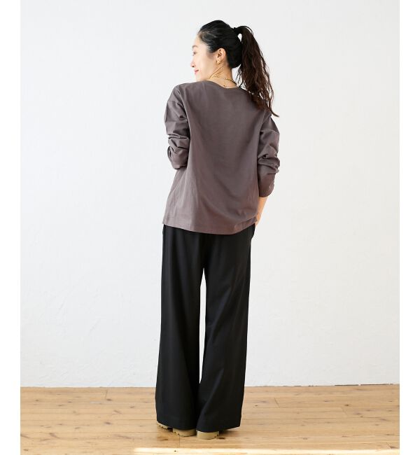  「ヴィンテージライクロゴロングTシャツ」|Tシャツ・カットソー|