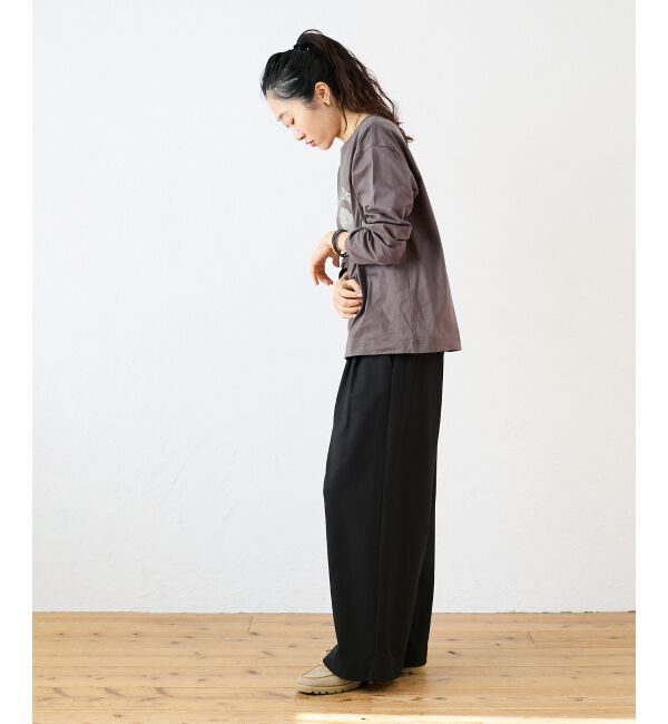  「ヴィンテージライクロゴロングTシャツ」|Tシャツ・カットソー|