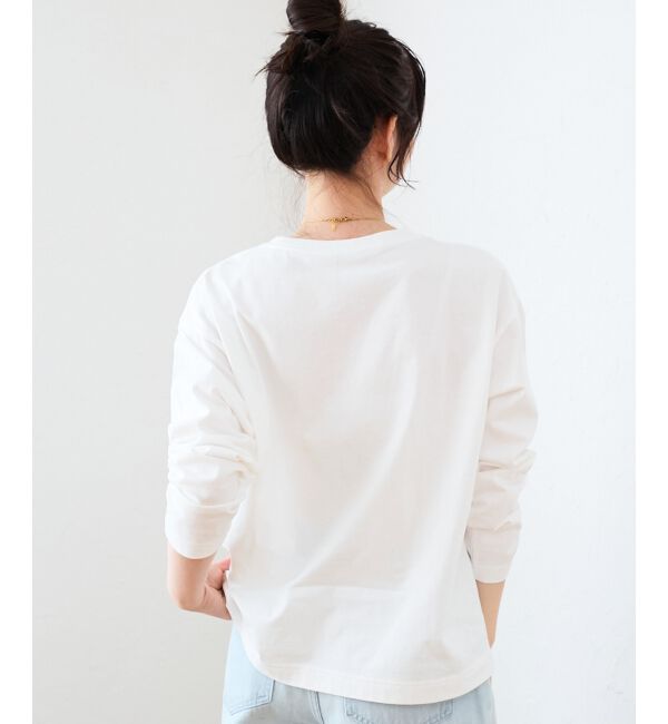  「ヴィンテージライクロゴロングTシャツ」|Tシャツ・カットソー|