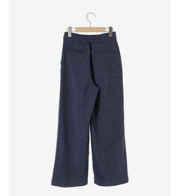  「【日本製】メランジ調マリンワイドパンツ」|その他|