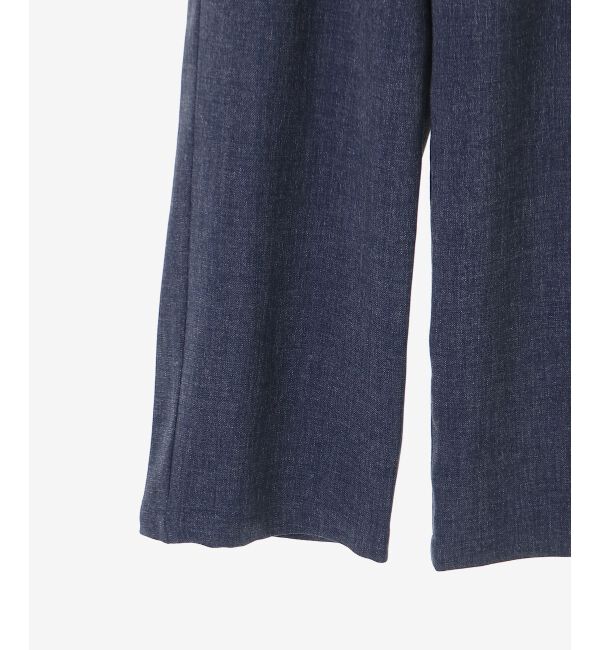  「【日本製】メランジ調マリンワイドパンツ」|その他|