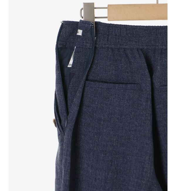  「【日本製】メランジ調マリンワイドパンツ」|その他|