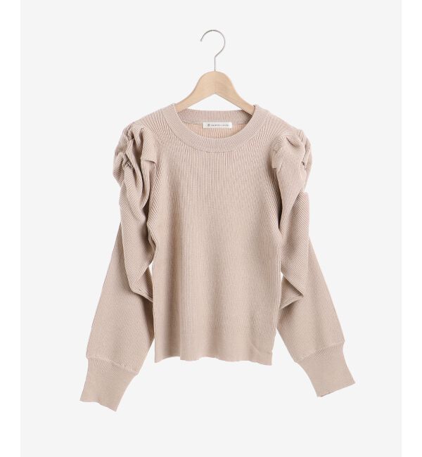 MAJESTICLEGON「きらめきパワショルニット」|ニット・セーター|