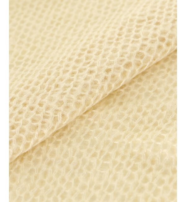 MAJESTICLEGON「レースアップメッシュニット」|ニット・セーター|