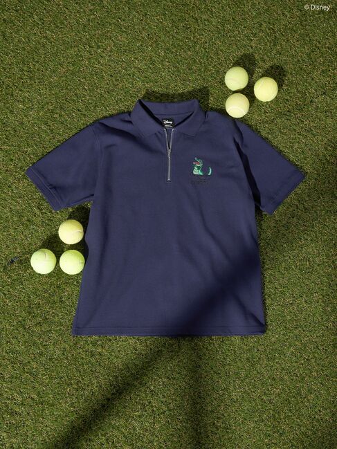 AMERICAN HOLIC「ハーフジップポロシャツ/Peter Pan」|Tシャツ・カットソー|