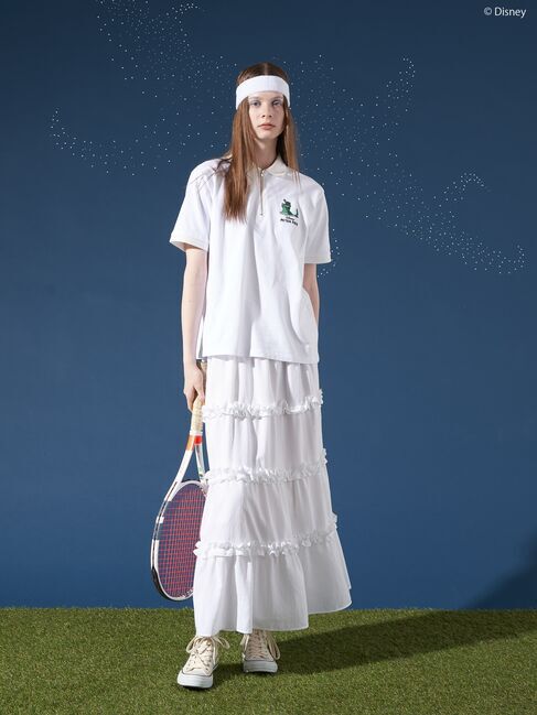 AMERICAN HOLIC「ハーフジップポロシャツ/Peter Pan」|Tシャツ・カットソー|