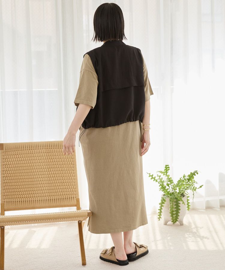 AMERICAN HOLIC「Wポケットショートベスト」|ベスト・ジレ|