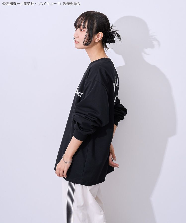 Green Parks「ハイキュー!! モノクロプリント音駒長袖Tシャツ」|Tシャツ・カットソー|