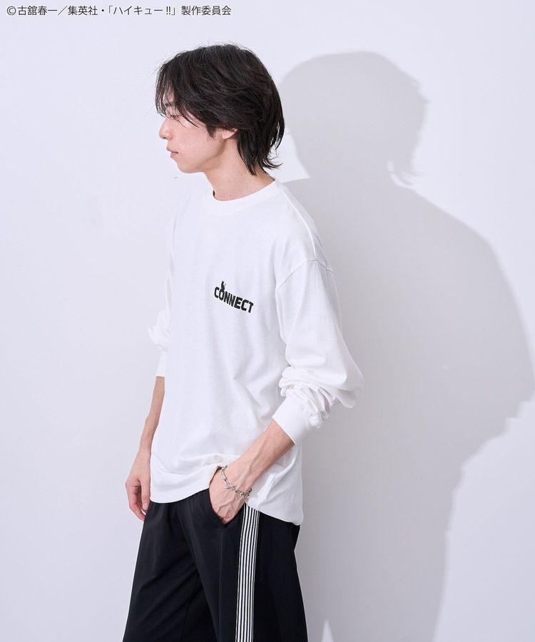 Green Parks「ハイキュー!! モノクロプリント音駒長袖Tシャツ」|Tシャツ・カットソー|