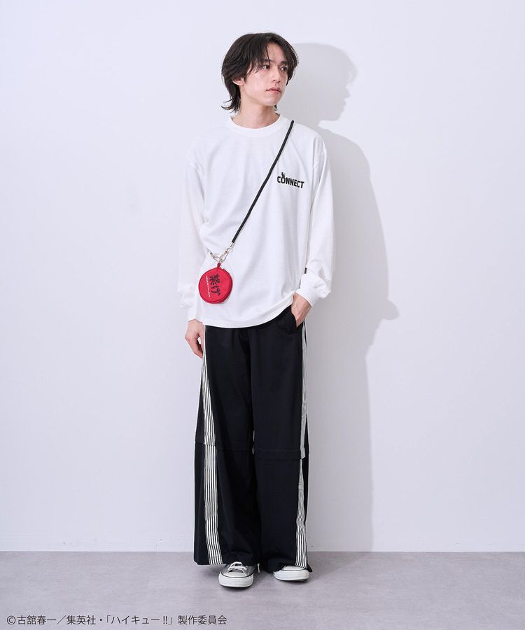 Green Parks「ハイキュー!! モノクロプリント音駒長袖Tシャツ」|Tシャツ・カットソー|