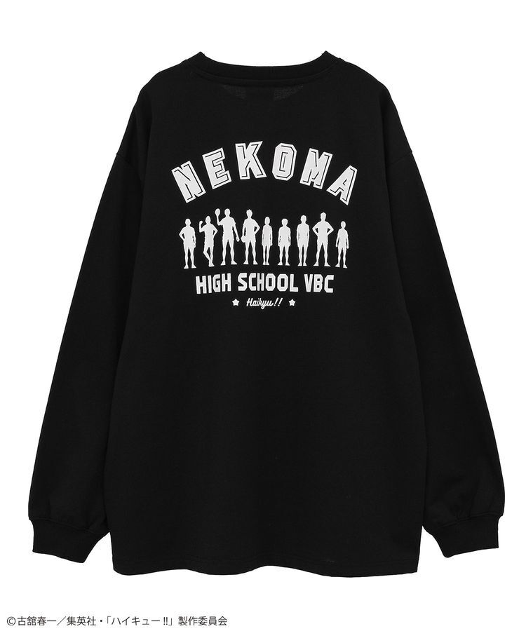 Green Parks「ハイキュー!! モノクロプリント音駒長袖Tシャツ」|Tシャツ・カットソー|