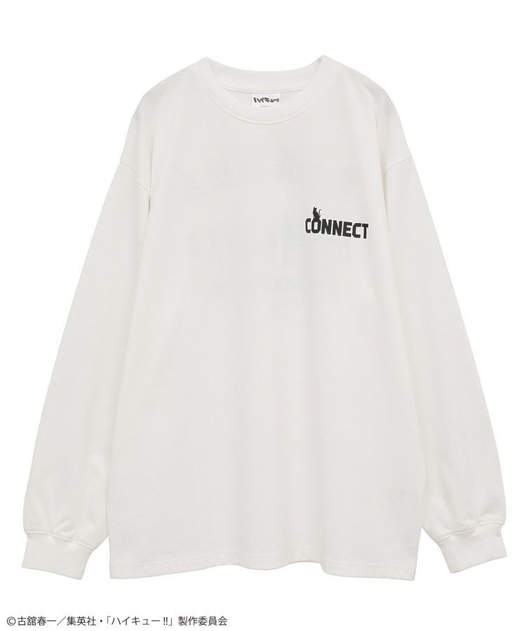 Green Parks「ハイキュー!! モノクロプリント音駒長袖Tシャツ」|Tシャツ・カットソー|