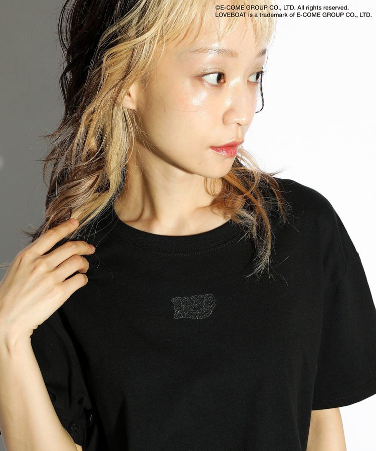 Green Parks「■LOVEBOAT ロゴラメptTEE」|Tシャツ・カットソー|