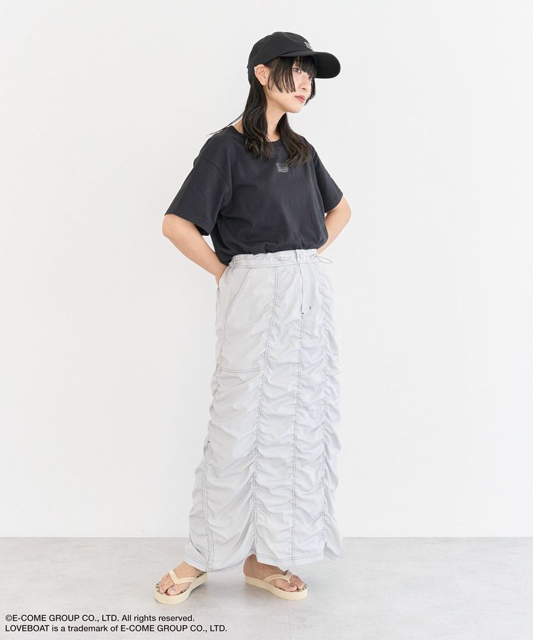 Green Parks「■LOVEBOAT ロゴラメptTEE」|Tシャツ・カットソー|