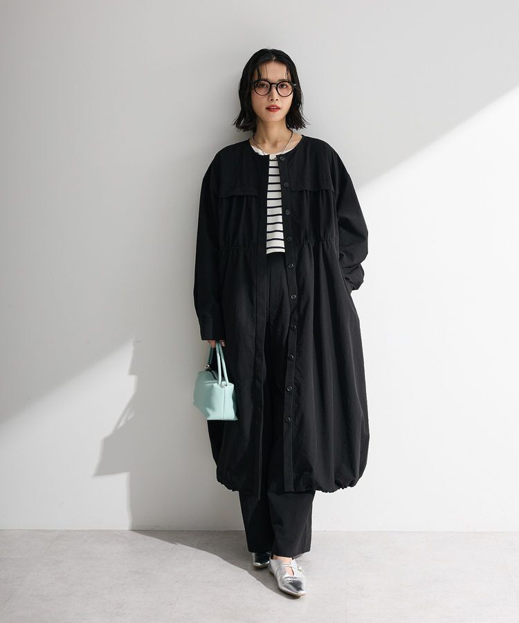 Green Parks「【楽しゃれUV】ギャザードロストワンピース」|ワンピース|