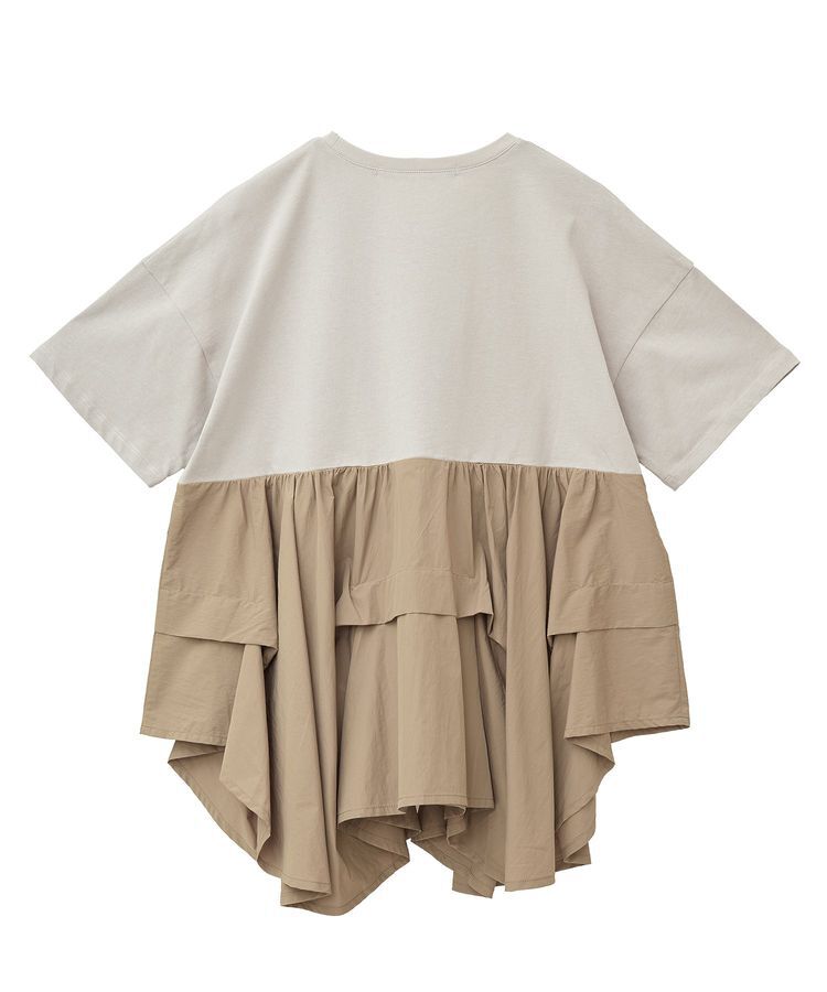 GARAGE OF GOOD CLOTHING「異素材MIXタックプルオーバー２」|Tシャツ・カットソー|