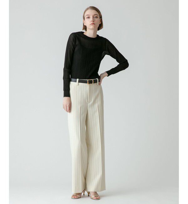 allureville「シアーストライプクループルオーバー」|その他|