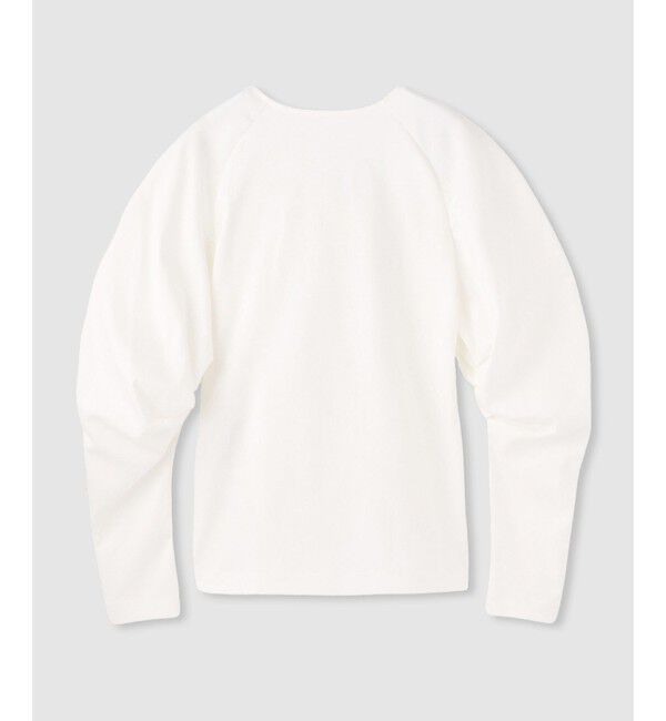 LOULOU WILLOUGHBY「【LOULOU WILLOUGHBY】シルバイオポンチデザインスリーブプルオーバー」|Tシャツ・カットソー|