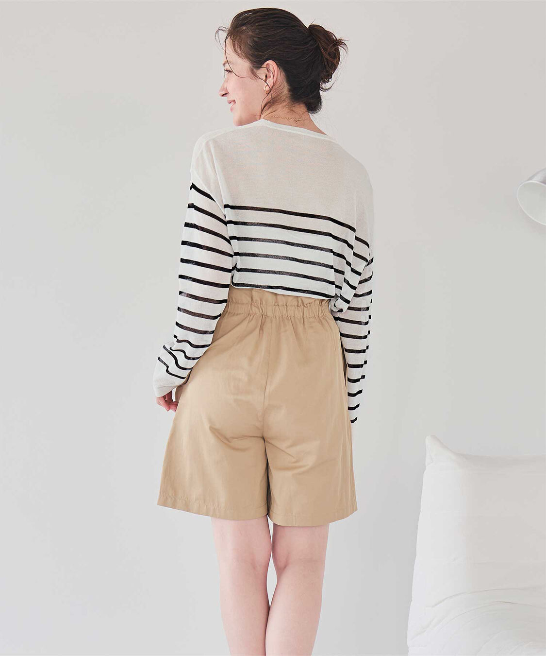 titivate「サイドスリットシアーニットプルオーバー」|ニット・セーター|