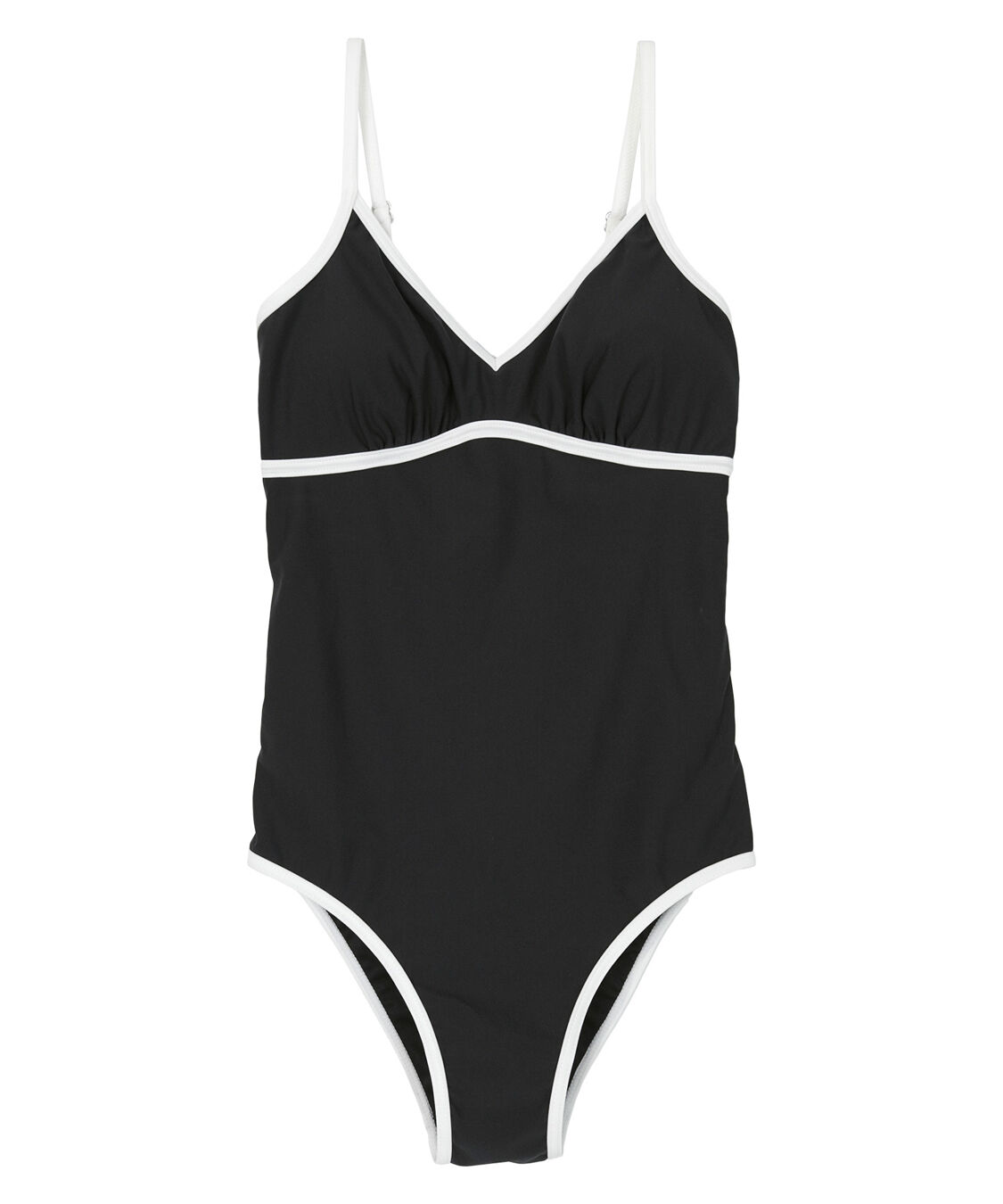 SEA DRESS「パイピングシンプルワンピース/水着」|コンビネゾン|