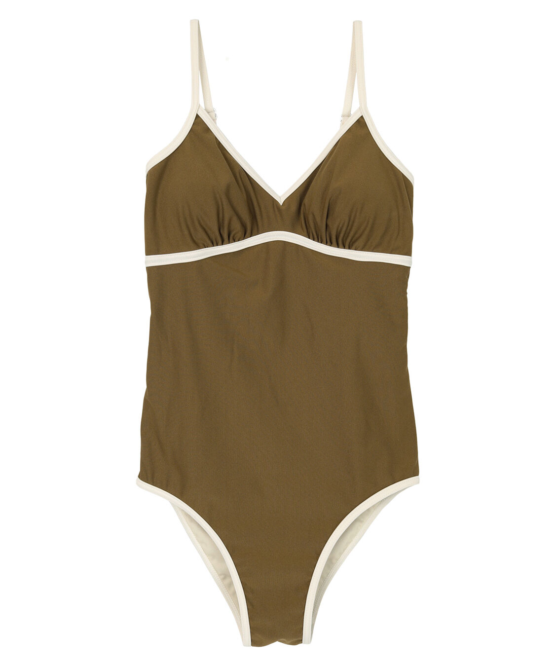 SEA DRESS「パイピングシンプルワンピース/水着」|コンビネゾン|