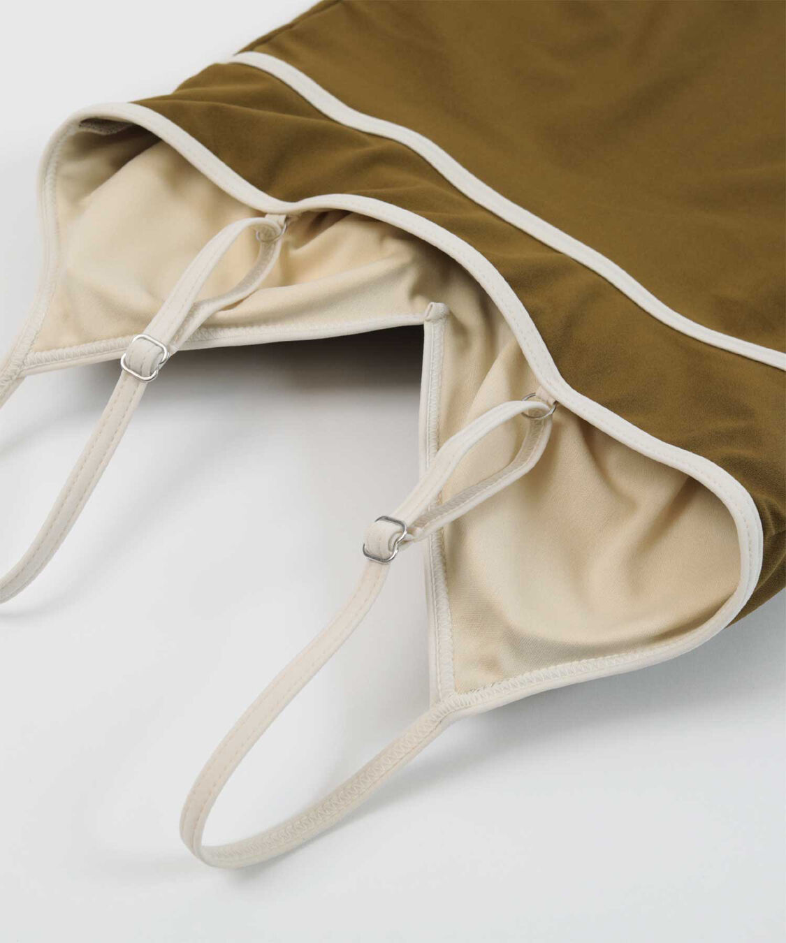 SEA DRESS「パイピングシンプルワンピース/水着」|コンビネゾン|