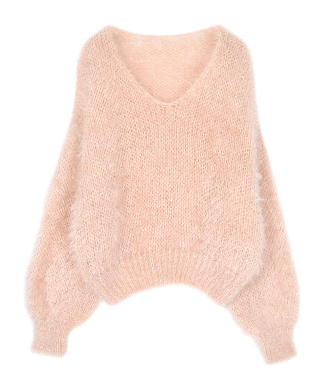 ur's「Vネックオーバーサイズシアーローゲージニット」|ニット・セーター|