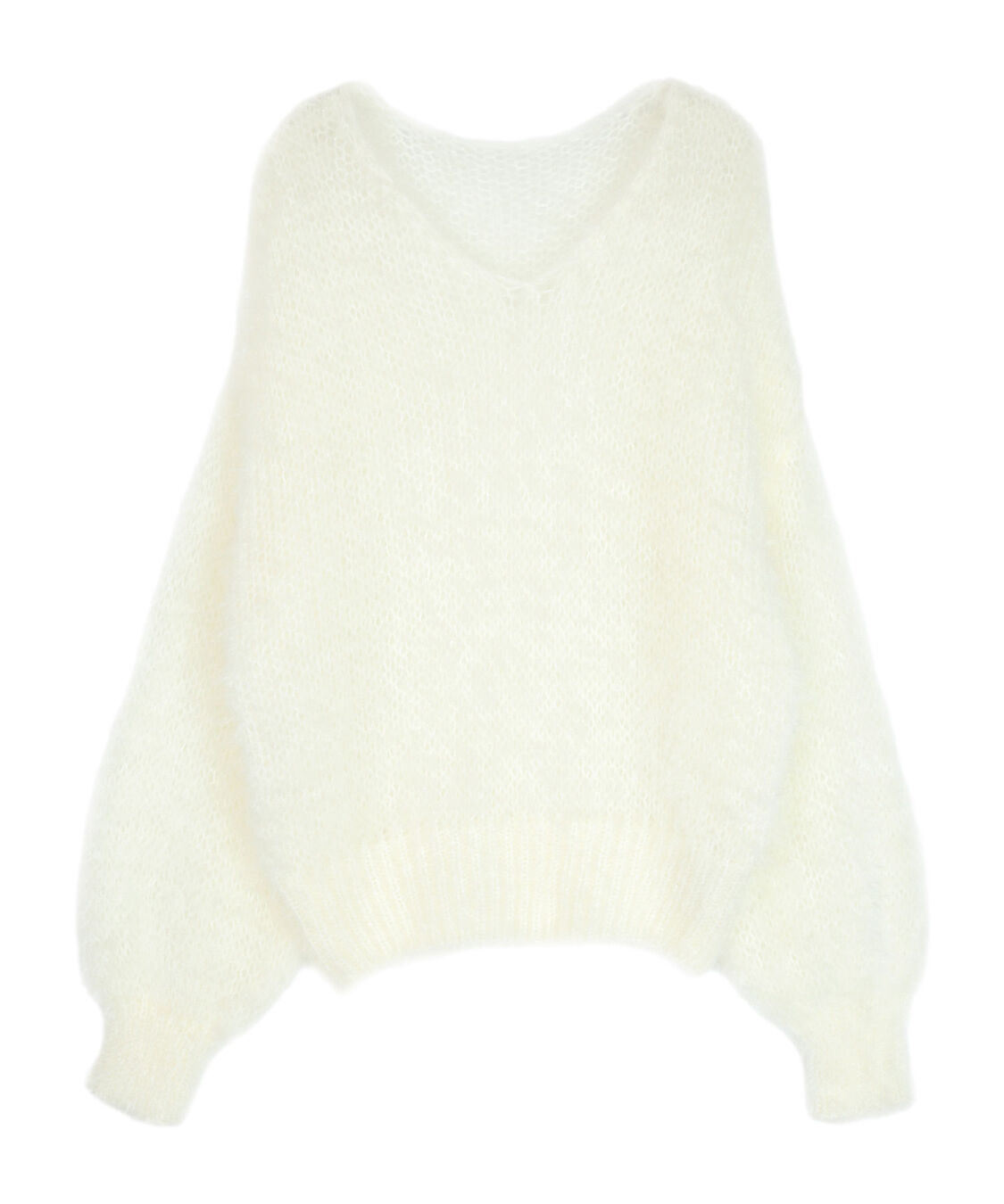 ur's「Vネックオーバーサイズシアーローゲージニット」|ニット・セーター|