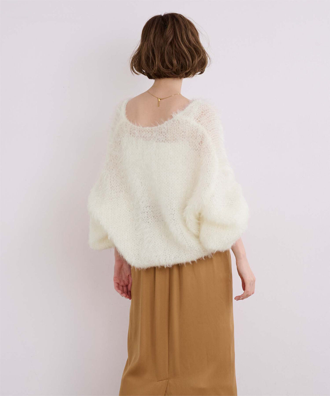 ur's「Vネックオーバーサイズシアーローゲージニット」|ニット・セーター|