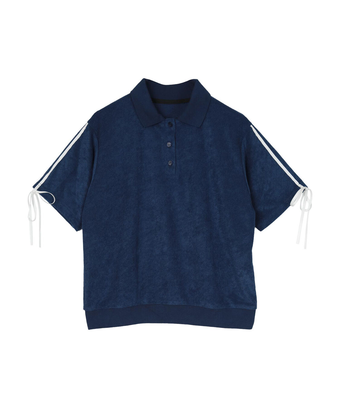 miette「配色リボンパイルトップス」|Tシャツ・カットソー|