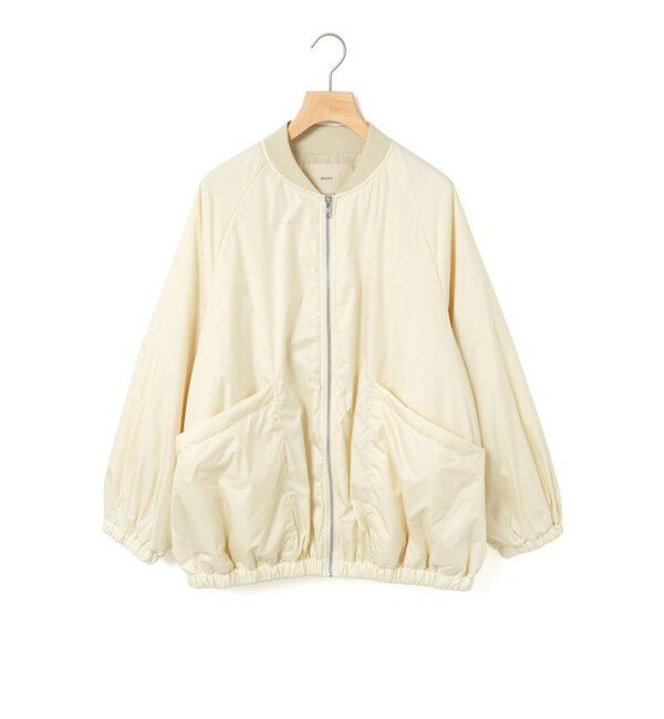 MidiUmi「MidiUmi 中綿ブルゾン」|テーラードジャケット|アイボリー