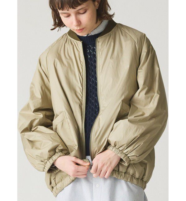 MidiUmi「MidiUmi 中綿ブルゾン」|テーラードジャケット|