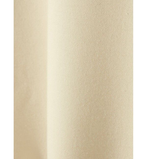 MIDIUMISOLID「MIDIUMISOLID for Ladies カーブスリーブダブルニットプルオーバー」|Tシャツ・カットソー|