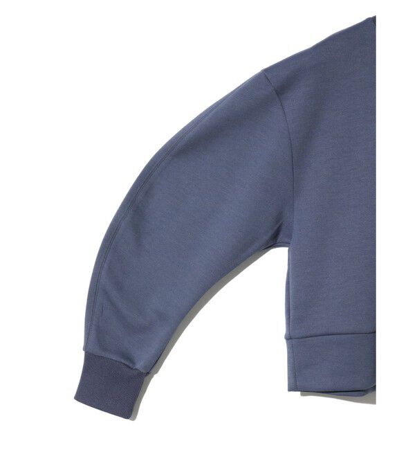 MIDIUMISOLID「MIDIUMISOLID for Ladies カーブスリーブダブルニットプルオーバー」|Tシャツ・カットソー|