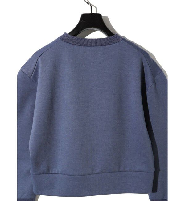 MIDIUMISOLID「MIDIUMISOLID for Ladies カーブスリーブダブルニットプルオーバー」|Tシャツ・カットソー|