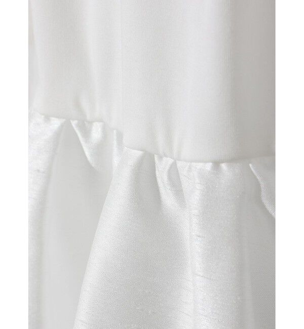 MIDIUMISOLID「MIDIUMISOLID for Ladies ウーブン スイッチング 2way ペプラム」|Tシャツ・カットソー|