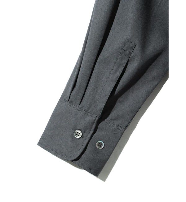 MIDIUMISOLID「MIDIUMISOLID for Ladies ベーシックバックギャザーシャツ」|シャツ・ブラウス|