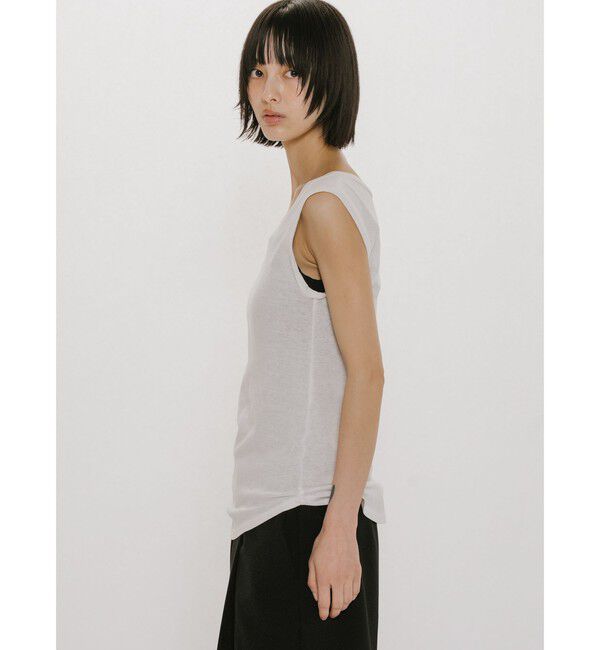 MIDIUMISOLID「MIDIUMISOLID for Ladies リブタンクトップ」|Tシャツ・カットソー|