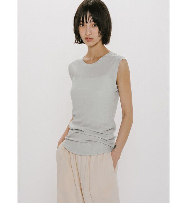 MIDIUMISOLID「MIDIUMISOLID for Ladies リブタンクトップ」|Tシャツ・カットソー|