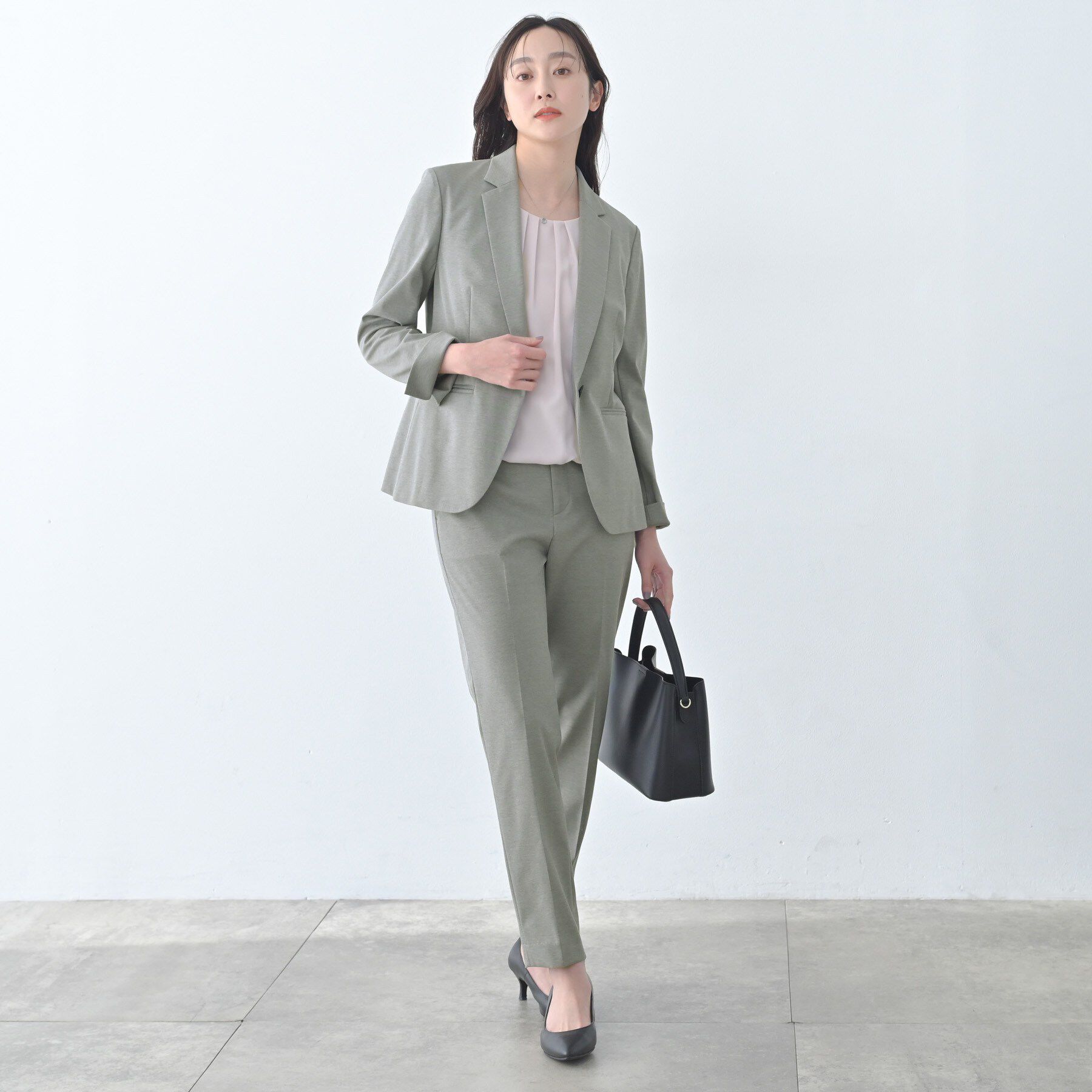 UNTITLED「ジャージテーパードパンツ」|その他|