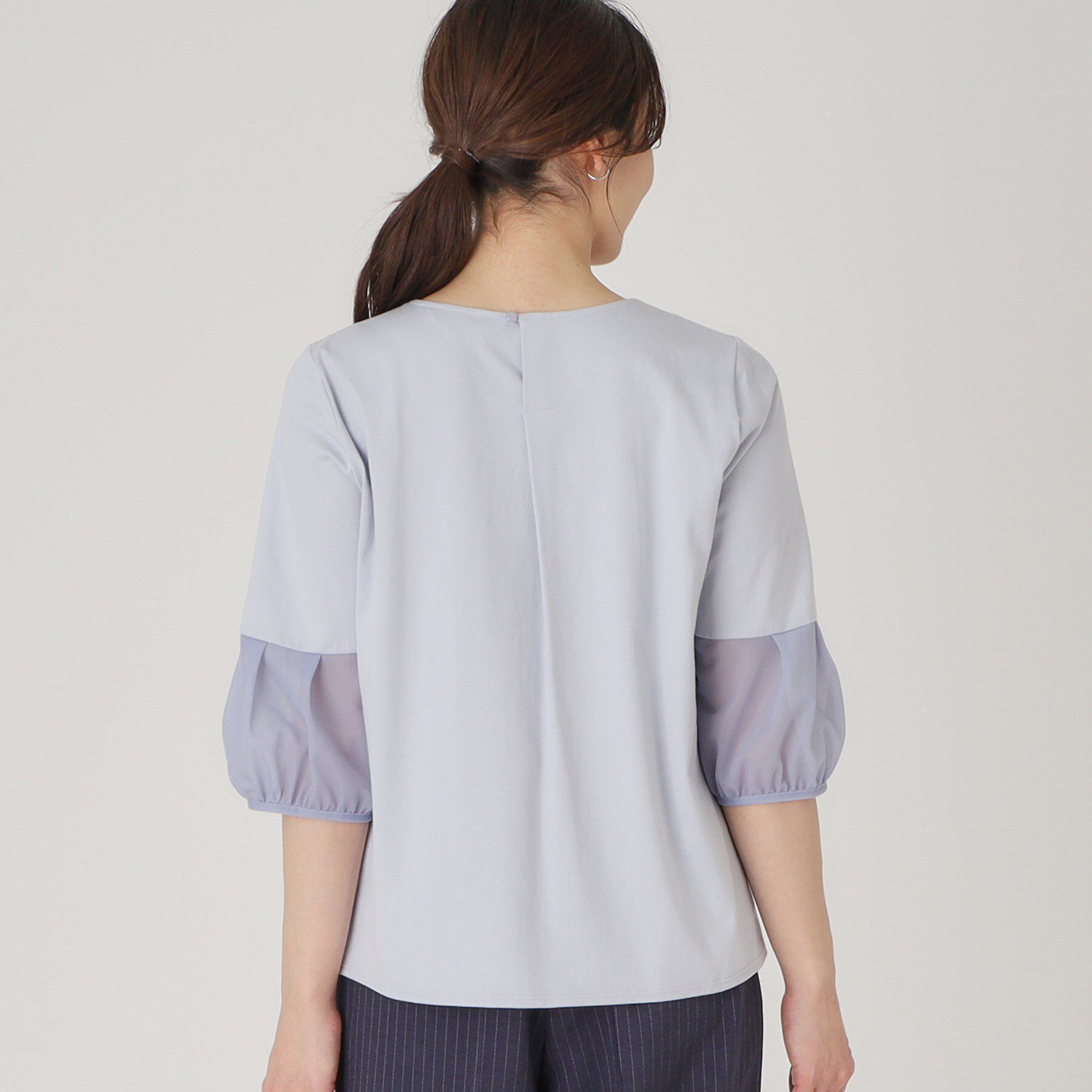 COUP DE CHANCE「【洗える／日本製】袖デザイントップス」|Tシャツ・カットソー|