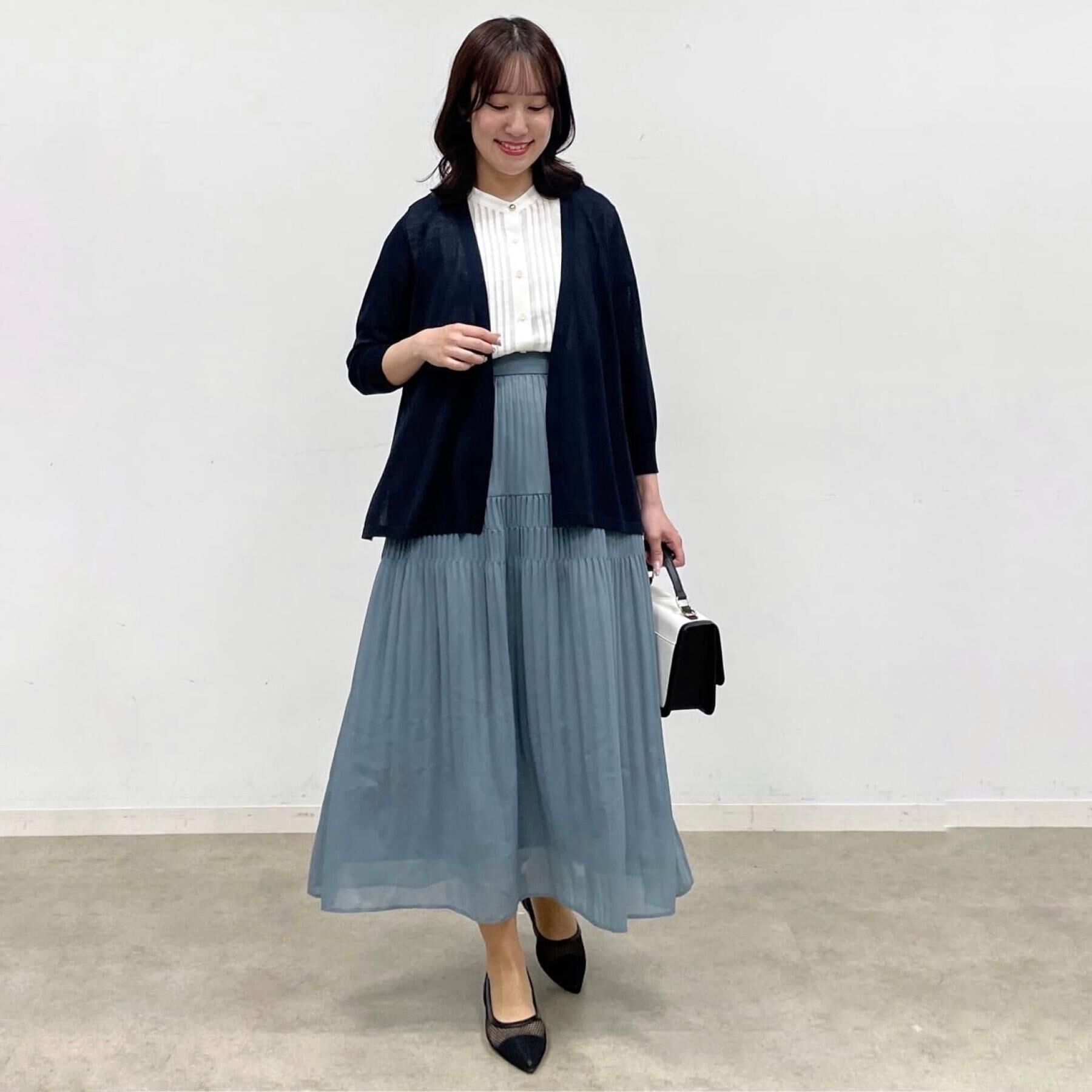 Reflect「【選べる7色◎／手洗い可】フロントピンタックデザインブラウス」|シャツ・ブラウス|