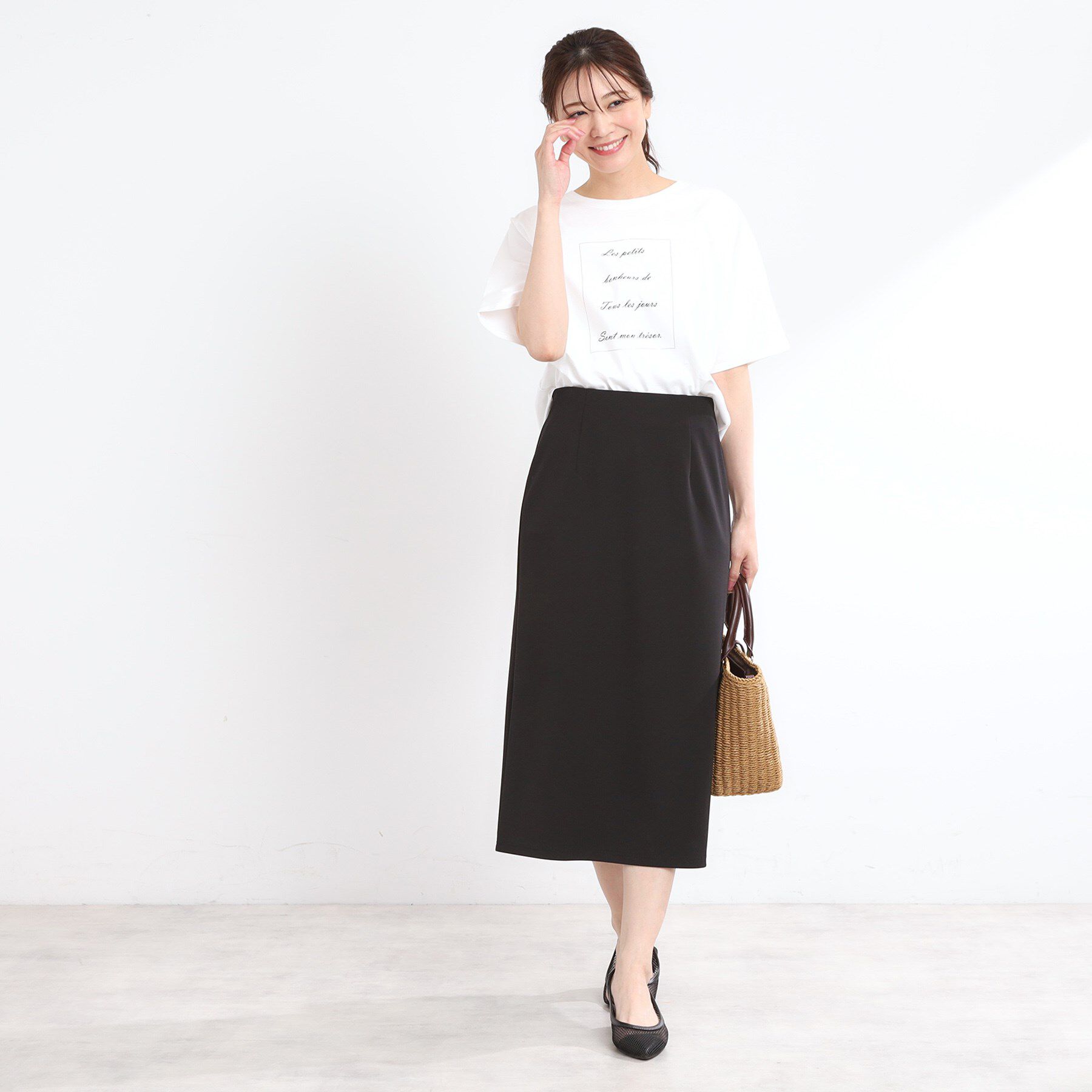 Reflect「【UVカット／接触冷感／マシンウォッシュ可】ドルマンスリーブロゴTシャツ」|Tシャツ・カットソー|