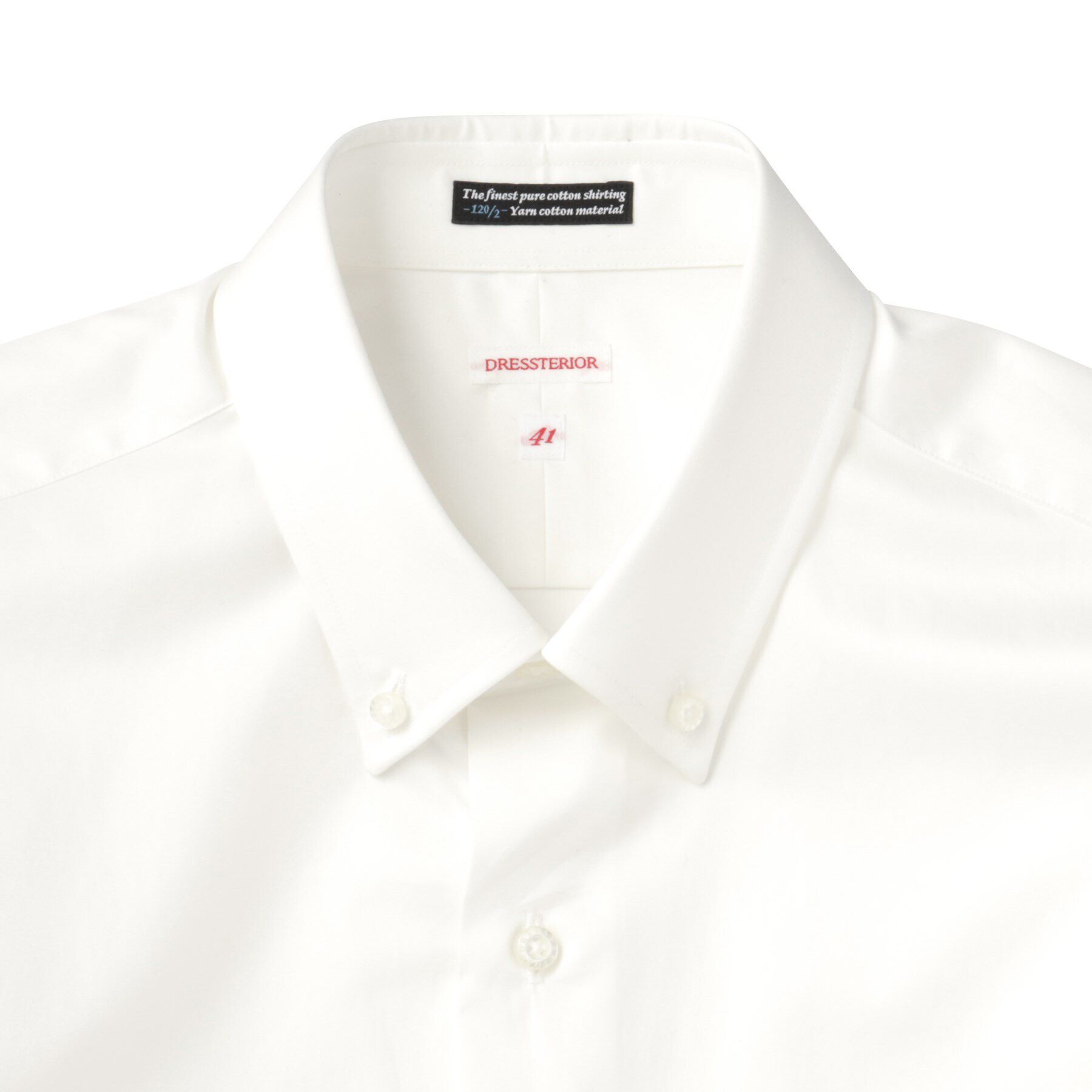 DRESSTERIOR「ボタンダウン ドレスシャツ」|シャツ・ブラウス|