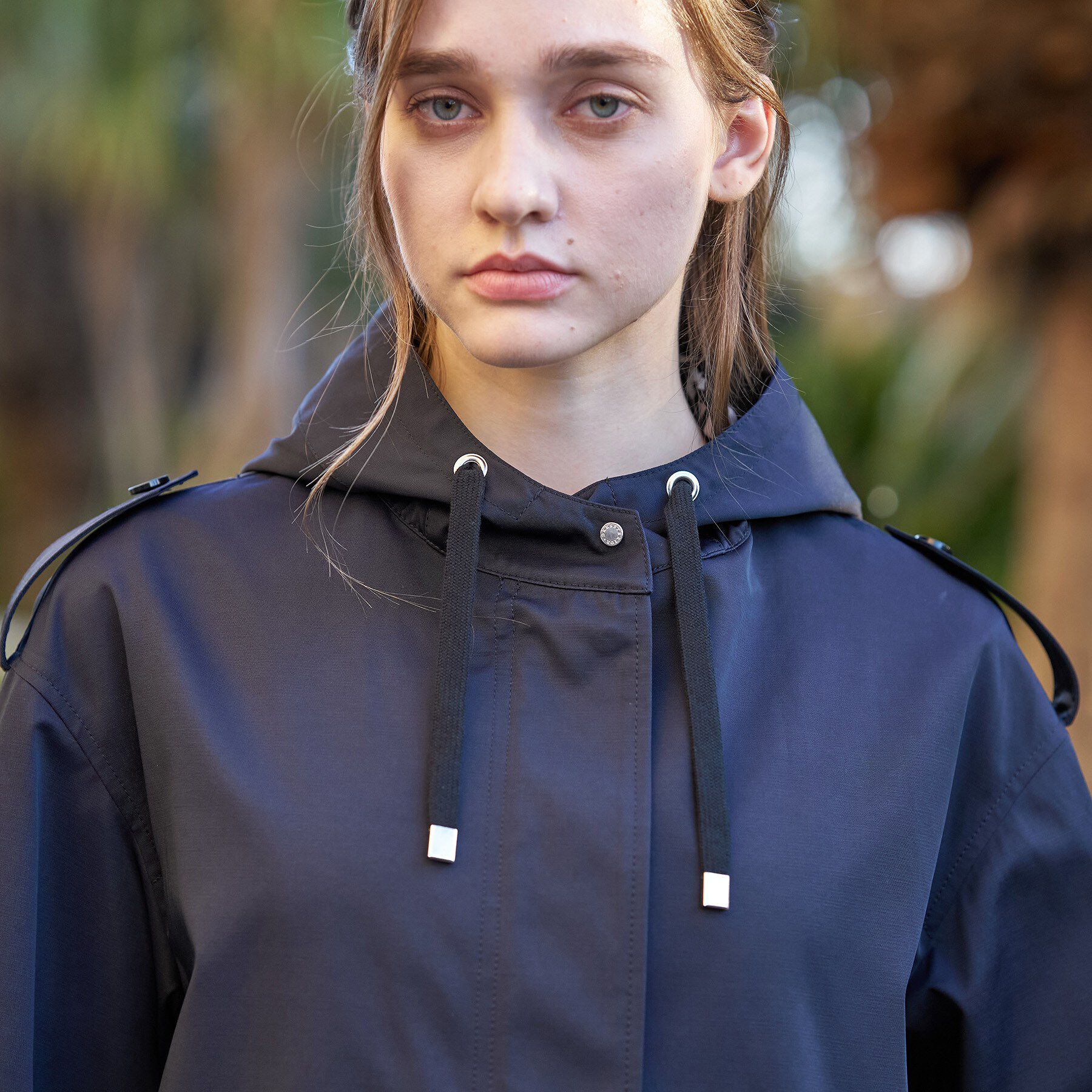 DRESSTERIOR「【撥水素材】Aラインモッズコート」|ブルゾン・スタジャン|