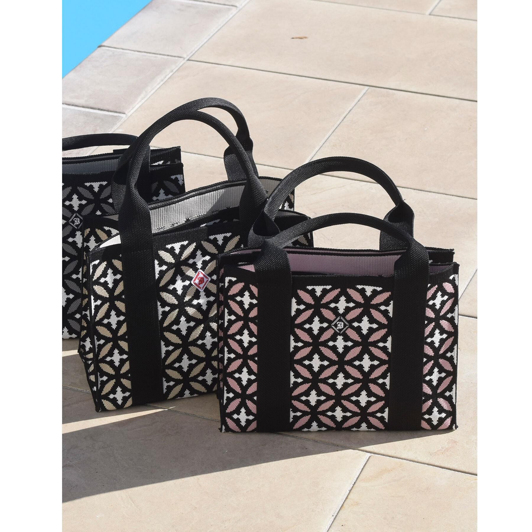 DRESSTERIOR「オーバーラップスモールニットトート」|トートバッグ|