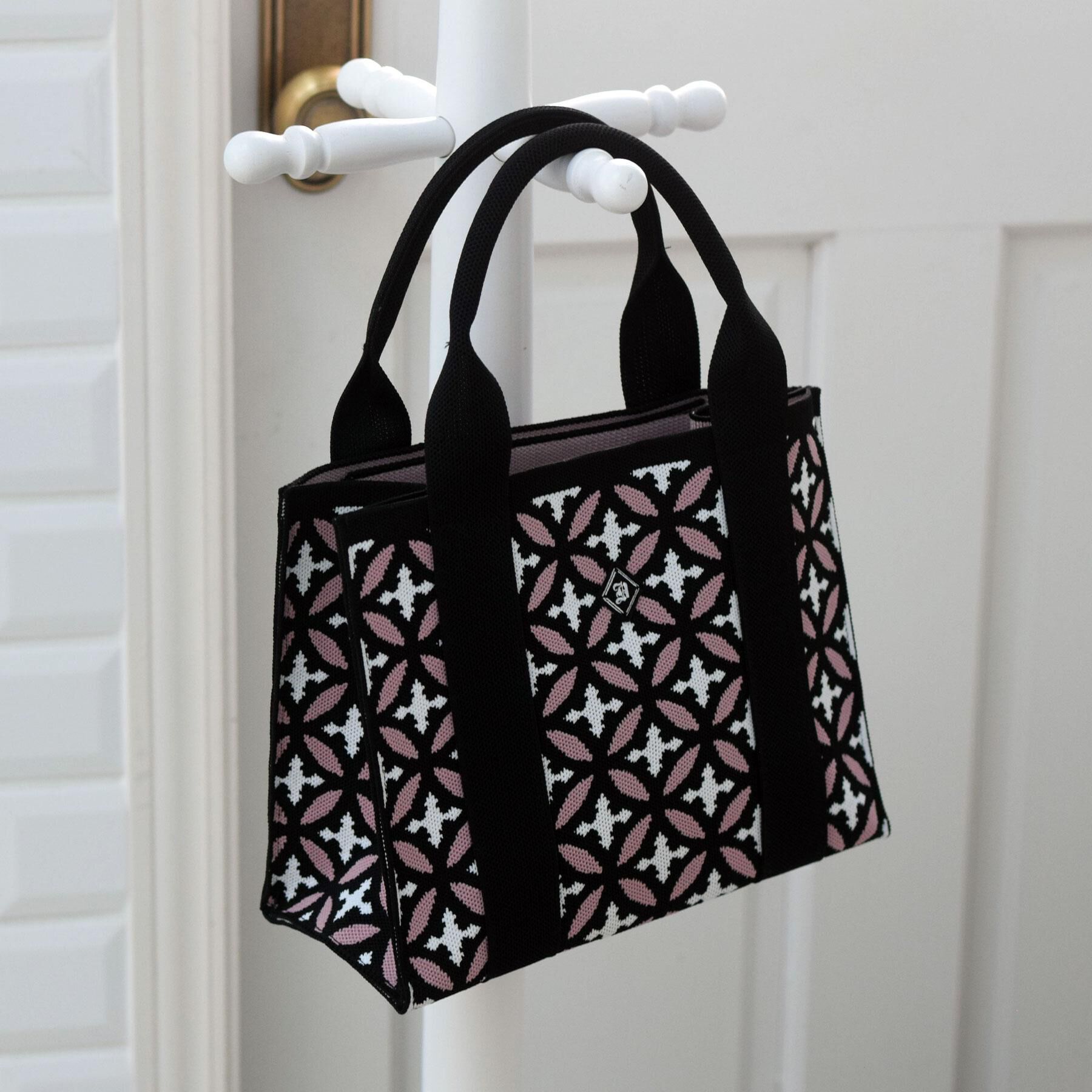 DRESSTERIOR「オーバーラップスモールニットトート」|トートバッグ|