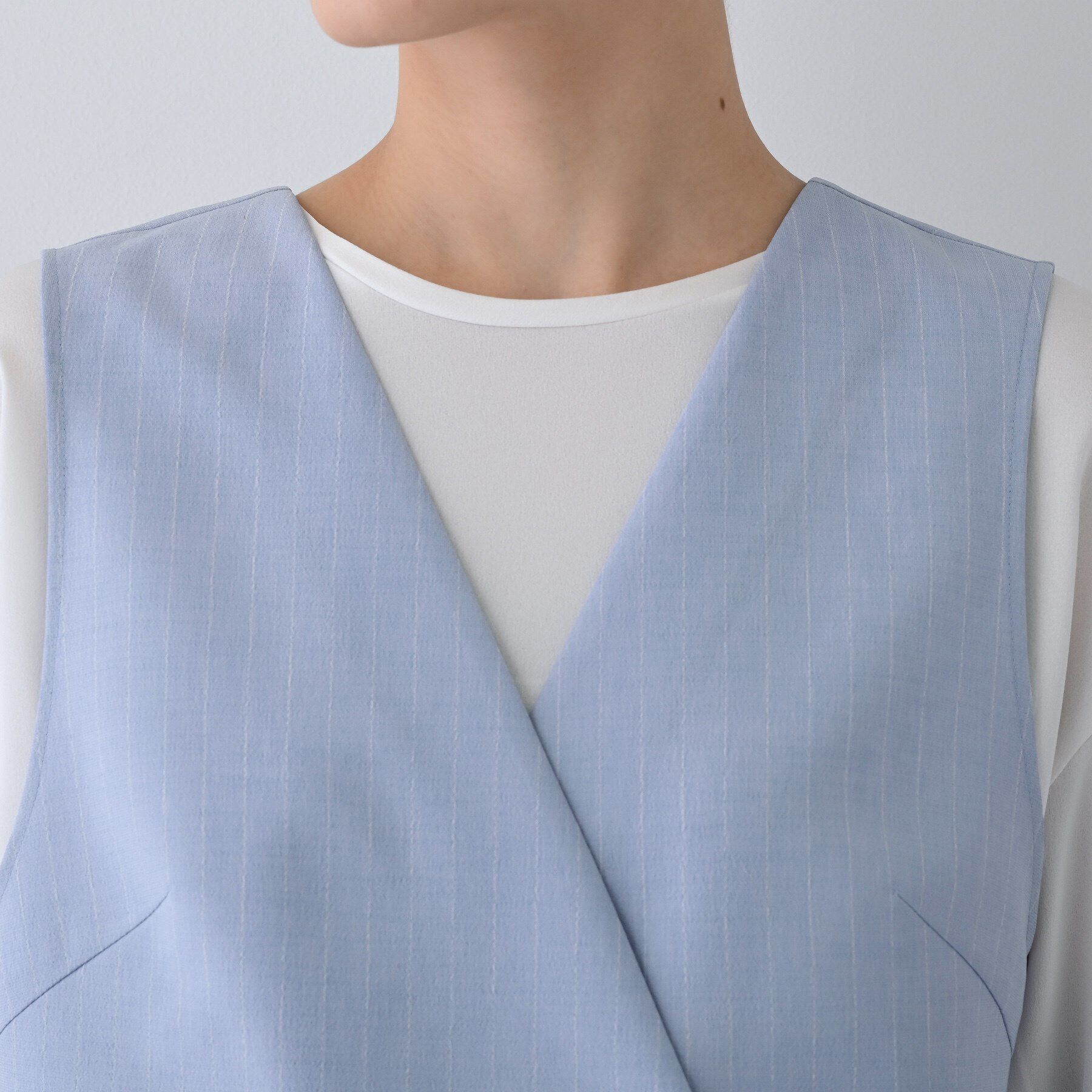 INDIVI「【洗える／2WAY】リネンライクサロペット」|オールインワン|